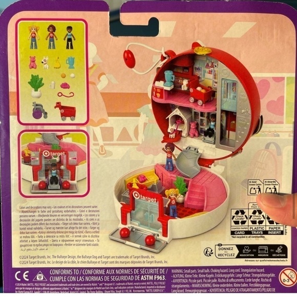 Polly Pocket Target Bullseye Adventure Play Set NEW Christmas 2024 - Picture 4 of 7